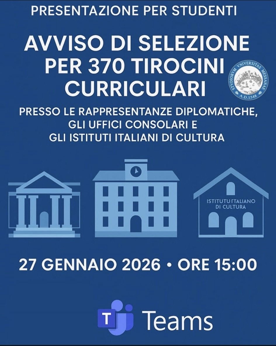 Avviso presentazione Teams 